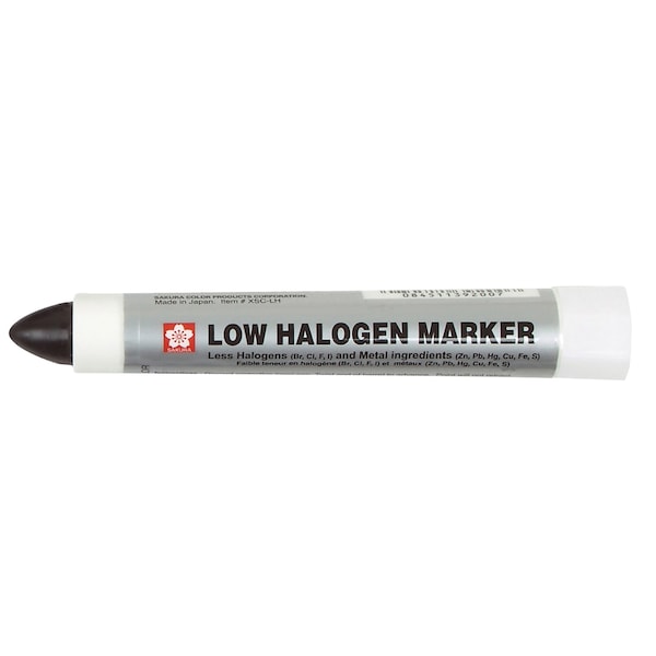 Sakura Solid Paint Marker Low Halogen, Black Color Family, 12PK XSCLH-49 - main